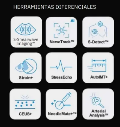 Herramientas destacadas del V8 Samsung